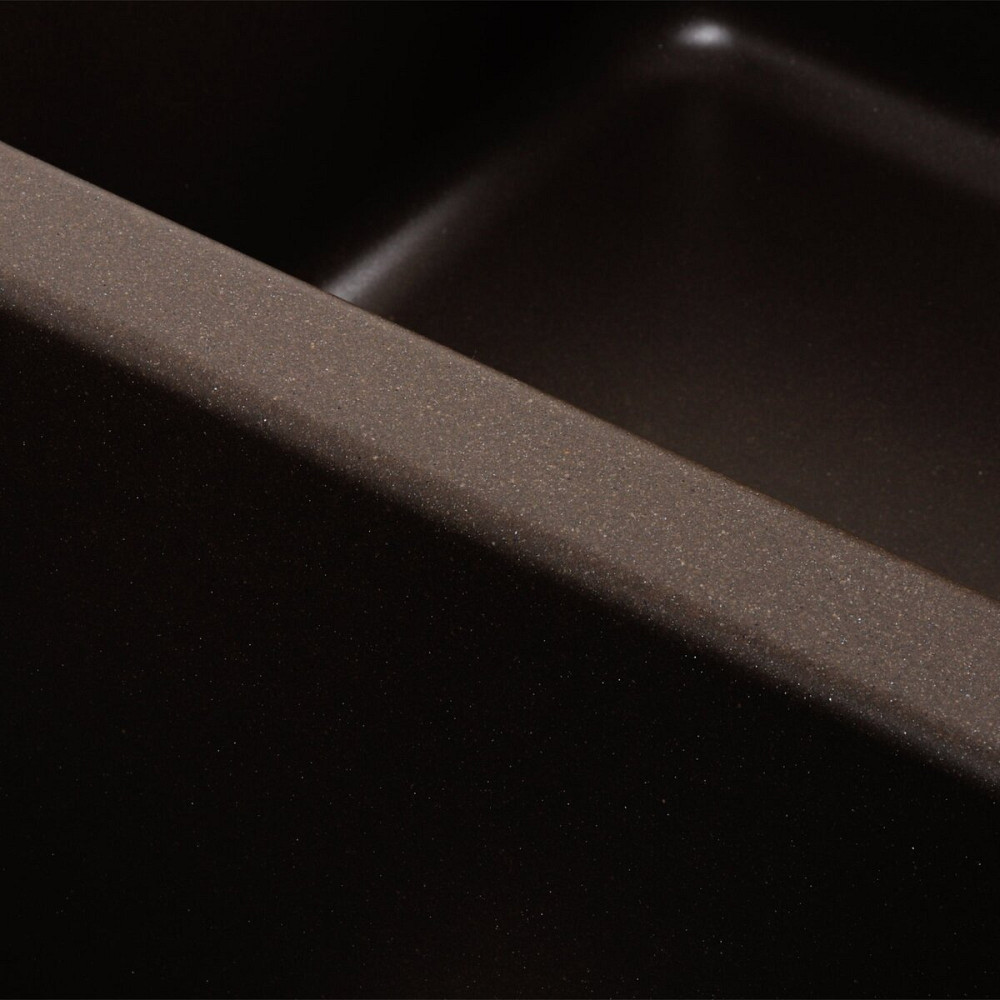 PLATINUM Гранітна мийка для кухні Platinum 7950 Equatoria матовий Темна скеля Киев - изображение 6