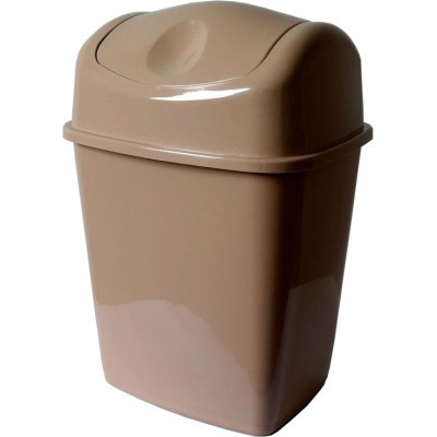 Контейнер для сміття ММ Пласт Бежевий 14 л (ММ 14/беж) Вінниця - фото 1