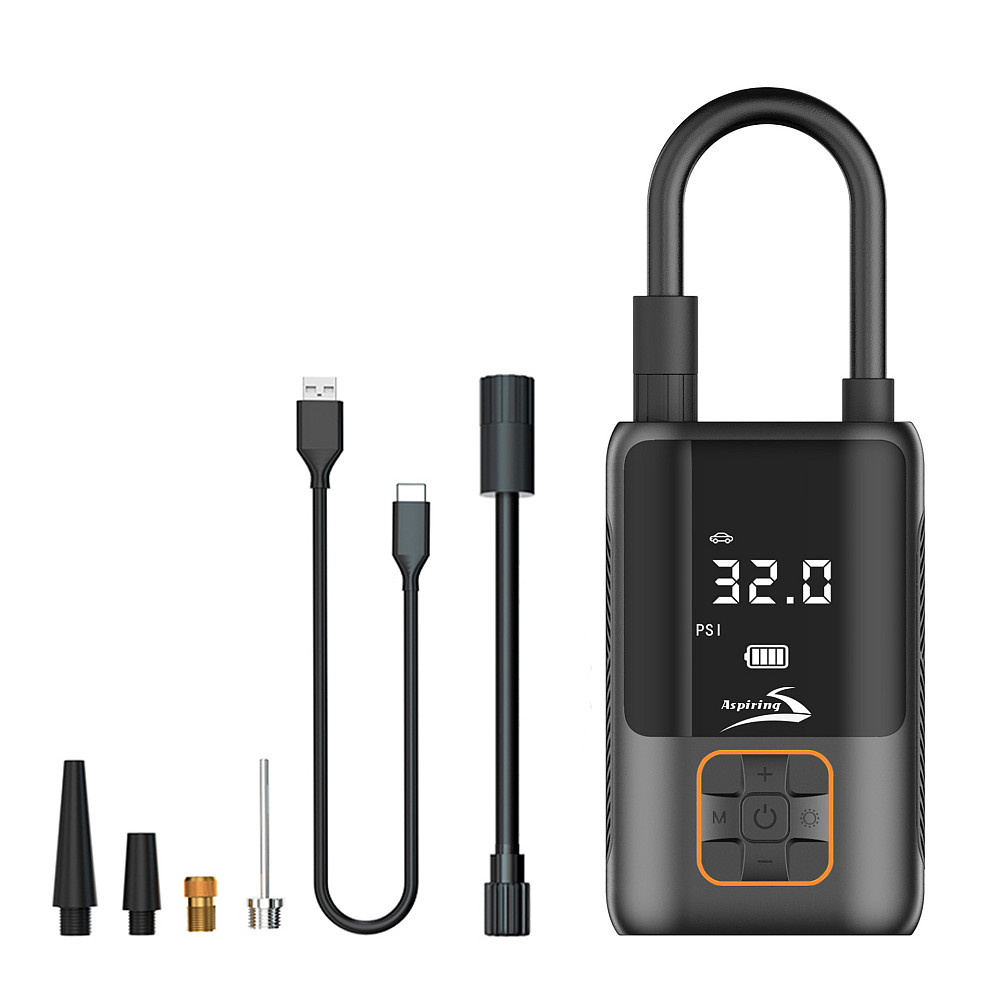 Компресор автомобільний портативний Aspiring Storm 4 Power Bank 22л/хв 70Вт Львів - фото 1