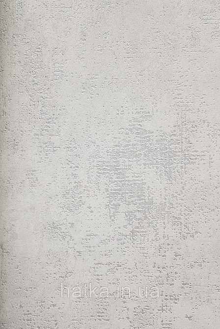 Обои виниловые на флизелине AS creation The Bos 0.53х10 под штукатурку эффект потертости белые с серебром Киев - изображение 1