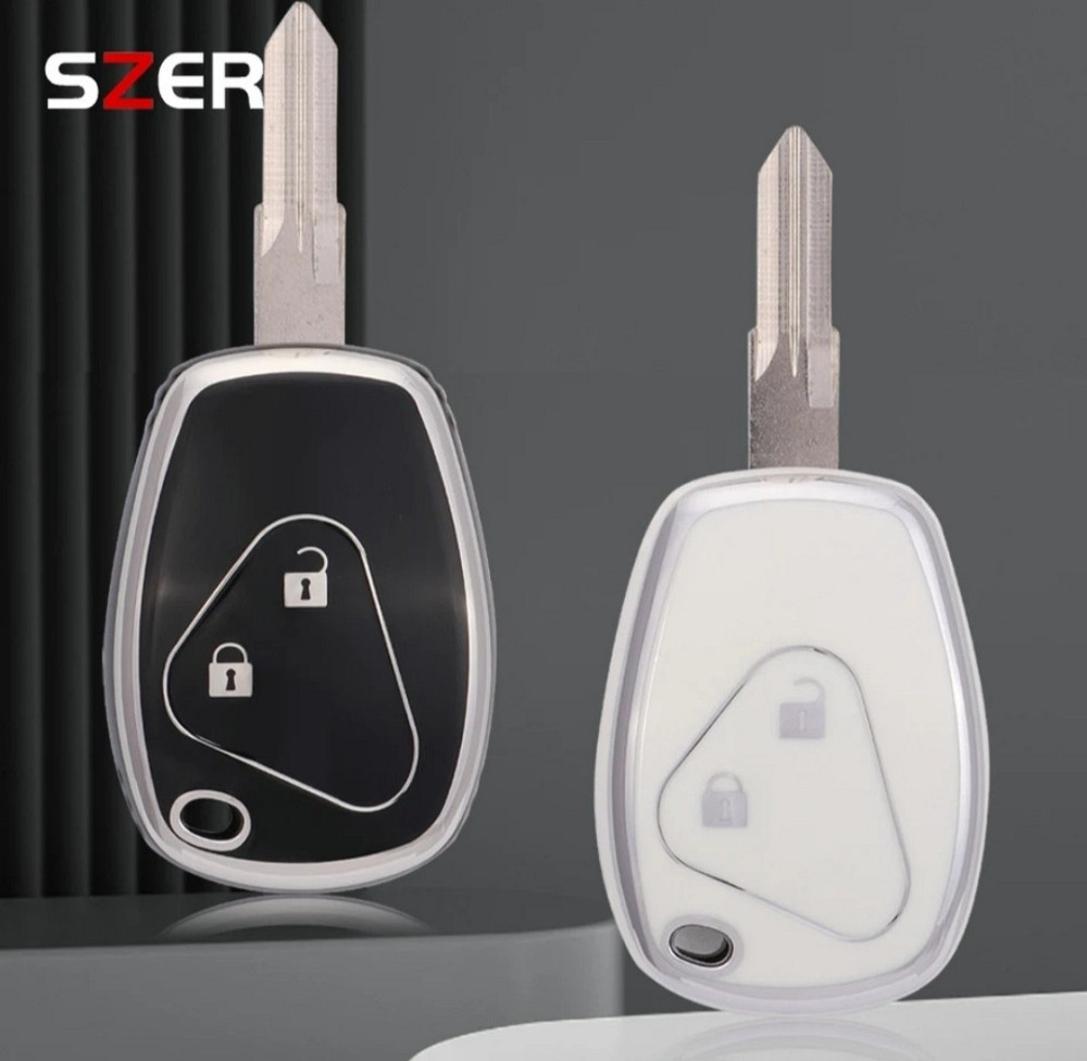 Захисний чохол для автомобільного ключа Renault Чорний Смела - изображение 3