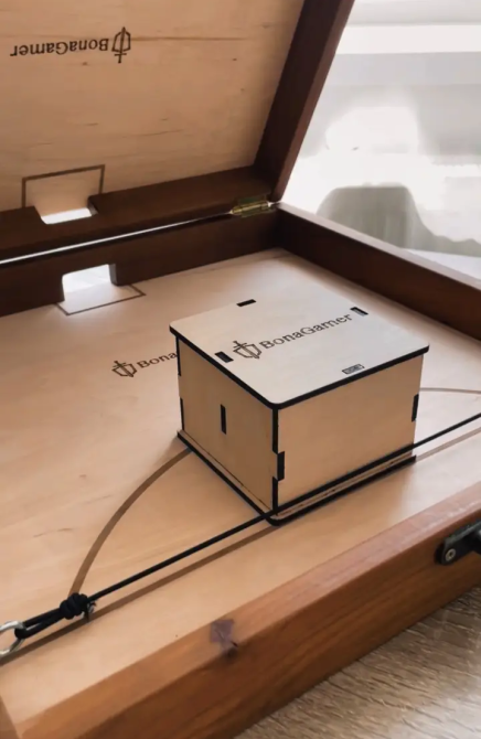 Настільний хокей Fast Sling гра-антистрес (Дерево) Вінниця - фото 9