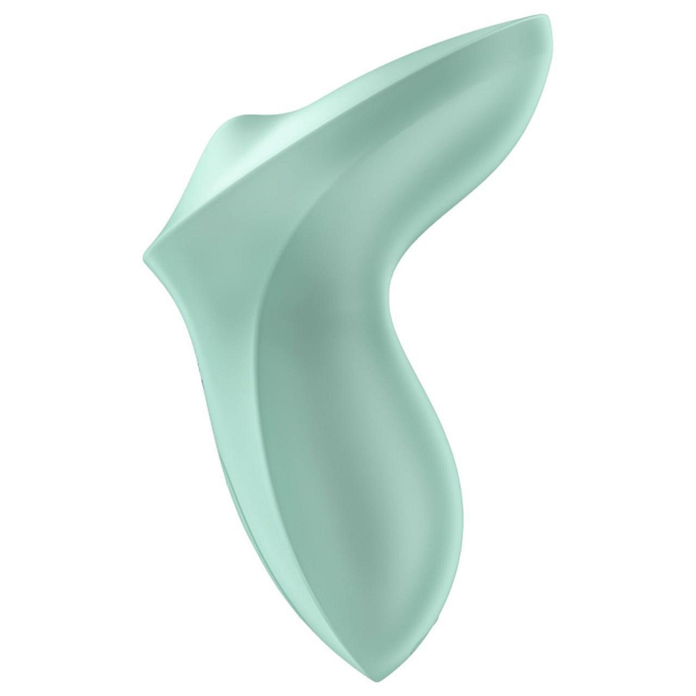 Вібратор для клітора з перлинною стимуляцією Satisfyer Exciterrr Mint, 2 незалежні мотори Sex Aura Київ - фото 4