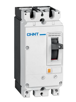 Двухполюсный автомат постоянного тока CHINT NM8NDC-125B-DC500V, 125A, 25kA, DC500V, 2P, 62x140x78,5mm Киев - изображение 1