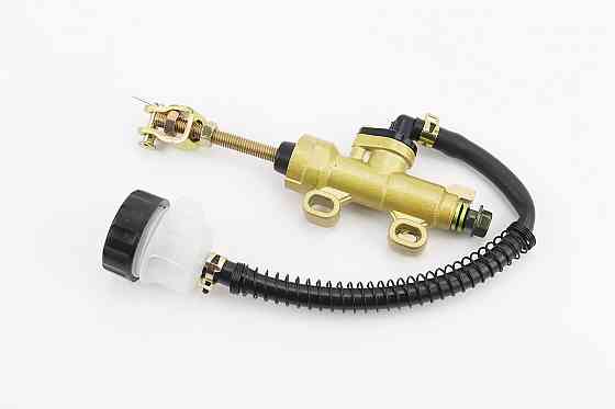 Гальмівний циліндр головний задній МОТОцикли / ATV (кріплення: min=33мм; max=56мм) тип 1, золотистий Київ