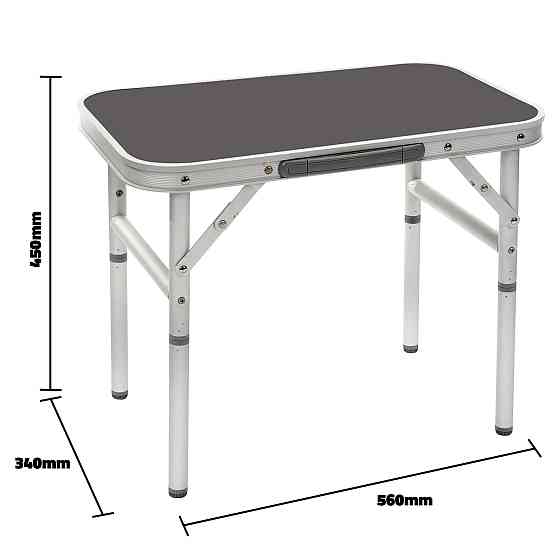 Стол Bo-Camp 56x34 cm Grey (1404394) Вінниця