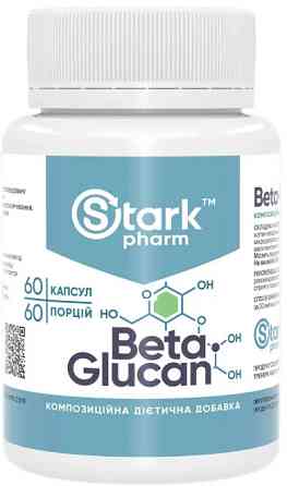 Бета глюкан Stark Pharm Beta-Glucan 500mg 60 капс Київ