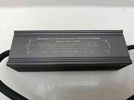 Водонепроникний LED-драйвер постійного струму MSD-CC-60W Луцк