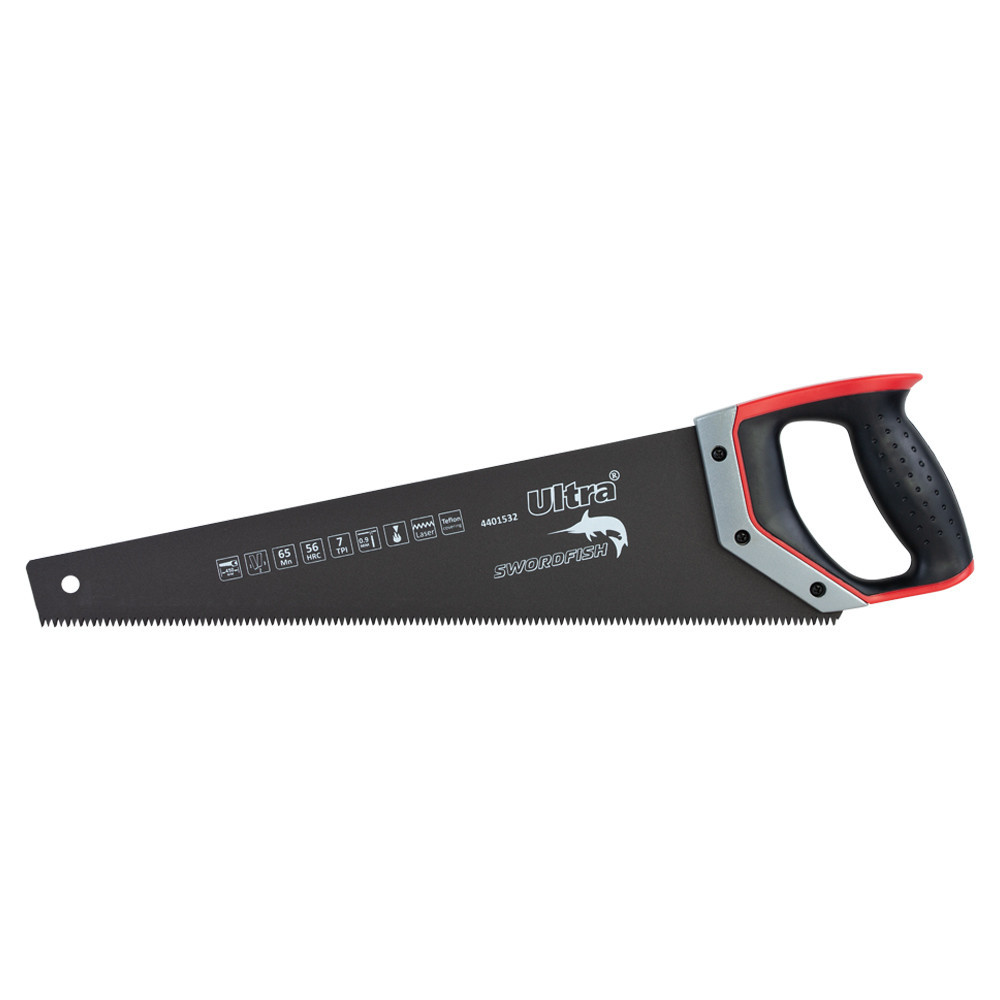 Ножівка для дерева з тефлоновим покриттям 450 мм 7TPI Swordfish + чохол ULTRA (4401532) Київ - фото 1