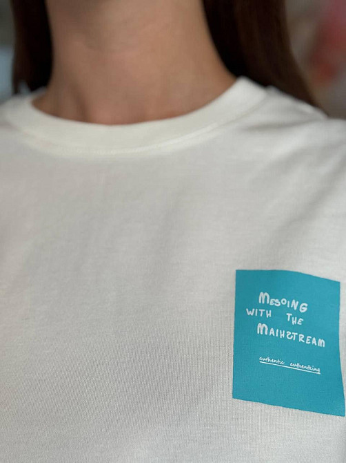 Жіночий стильний зручний лонгслів кулір-турецька бавовна Білий Одеса - фото 3