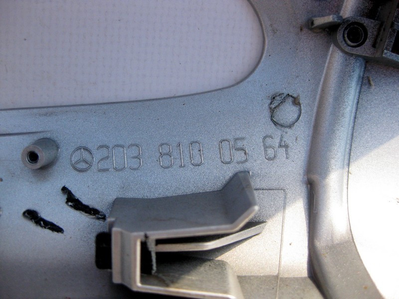 Mercedes-Benz  A2038100564 Кришка - облицювання лівого дзеркала E-Class W211 до рестайлу Одесса - изображение 3