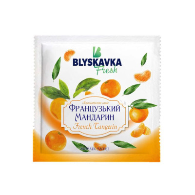 Ароматичне саше Blyskavka Fresh Французький мандарин 10 г (4820214192799) Вінниця - фото 1