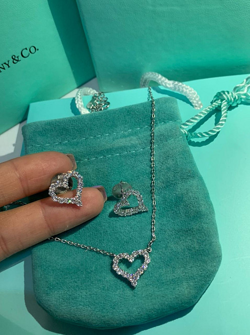 Tiffany Набір Тіффані: 2 предмети. Срібло 925 Одеса - фото 4