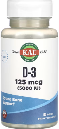 Вітамін Д3 5000 KAL D-3 5000 IU 90 Softgel Київ