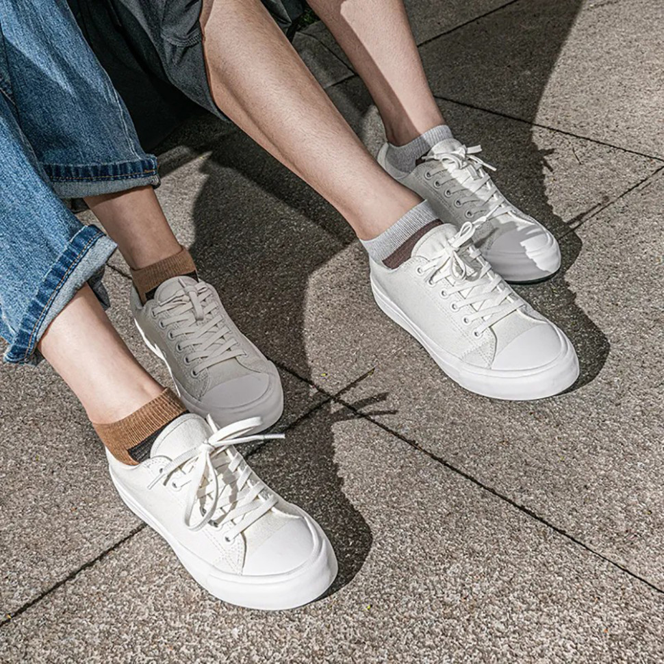 Носки быстро высыхающие Naturehike NH21FS013, 3 пары (бежевые, коричневые, черные), размер М Ровно - изображение 8