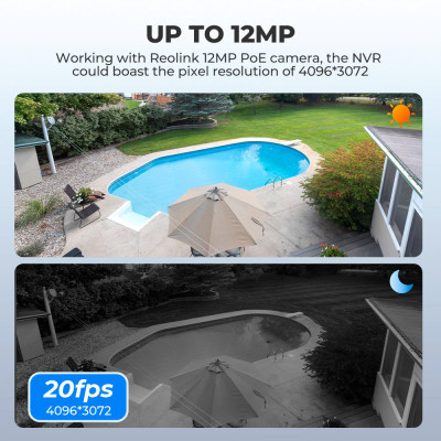 Реєстратор для відеоспостереження Reolink NVS8 без HDD (RLN8-410 без HDD) Вінниця - фото 2