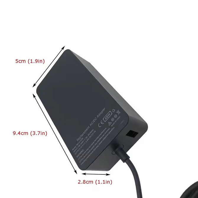 Блок питания 12V 3.6A 48W для Microsoft Surface Pro 1 2, RT, Windows 8, зарядное устройство 1601, 15 Киев - изображение 9