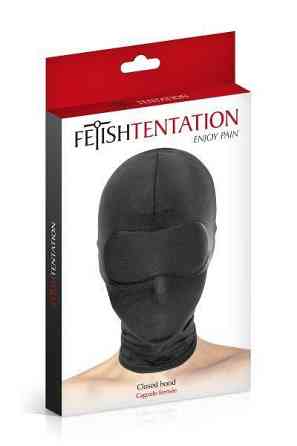 Капюшон для БДСМ Fetish Tentation Closed Hood Sex Aura Київ