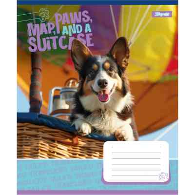 Тетрадь 1 вересня Travelers А5 36 листов линия (768145) Винница