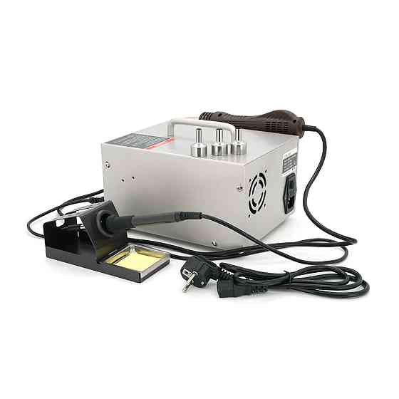 Паяльная станция BAKKU BA-8702D цифровая индикация, фен, паяльник (335*276*210) 4,43 кг Киев