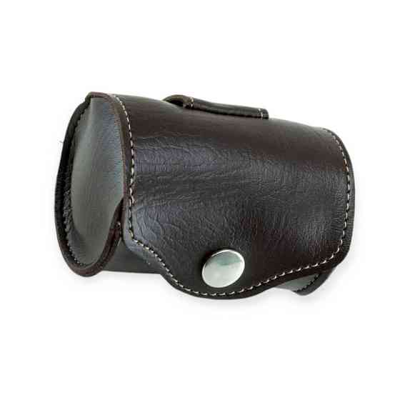 Стакан автомобильный нержавейка 70 мл в кожаном футляре (6шт) Мукачево