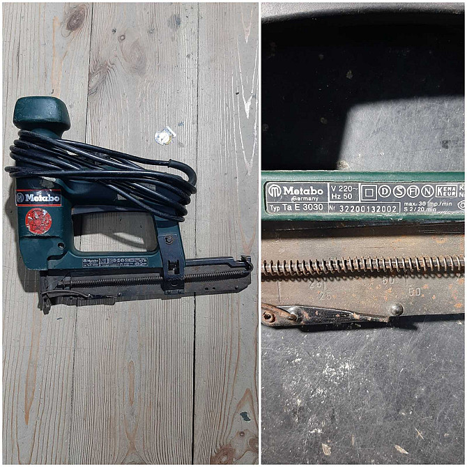 Степлер мережевий Metabo tae 3030 (Б клас) Луцьк - фото 1
