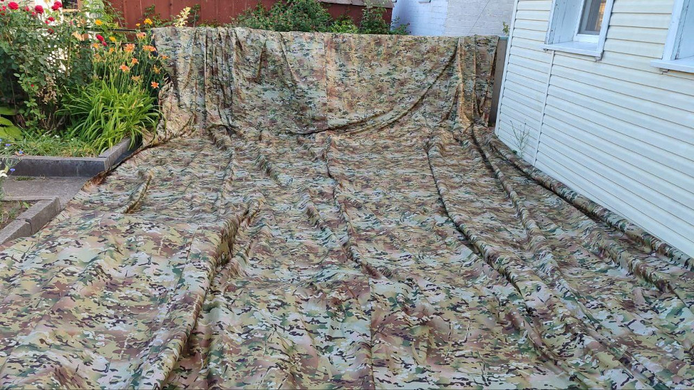 Тент антитепловізор на гарячу техніку, накидка анти тепловізор, захист від тепловізора, анти дрон Днепр - изображение 6