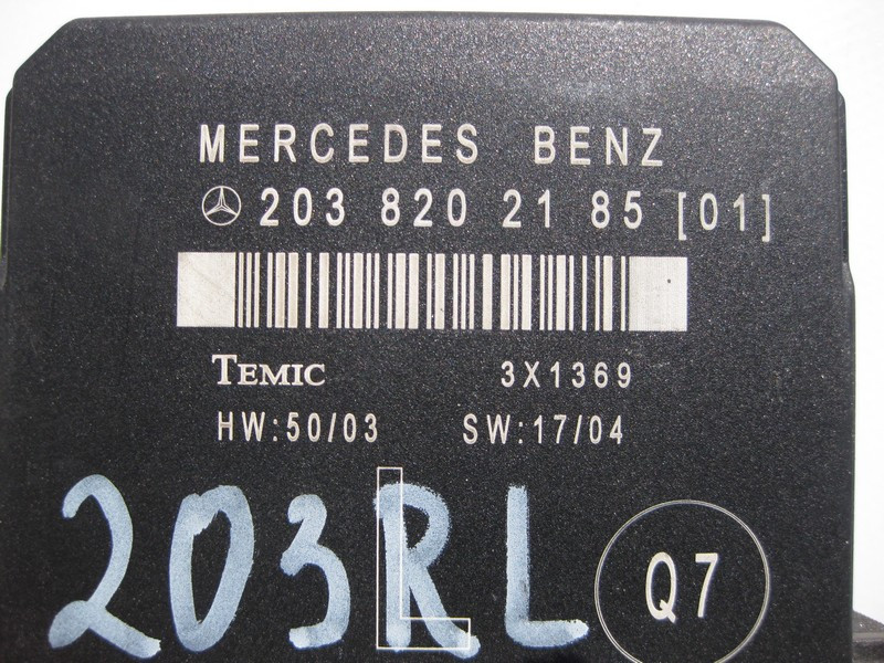 Mercedes-Benz  A2038202185 Блок керування задніх лівих дверей C-class W203 C-class S203 Одеса - фото 2