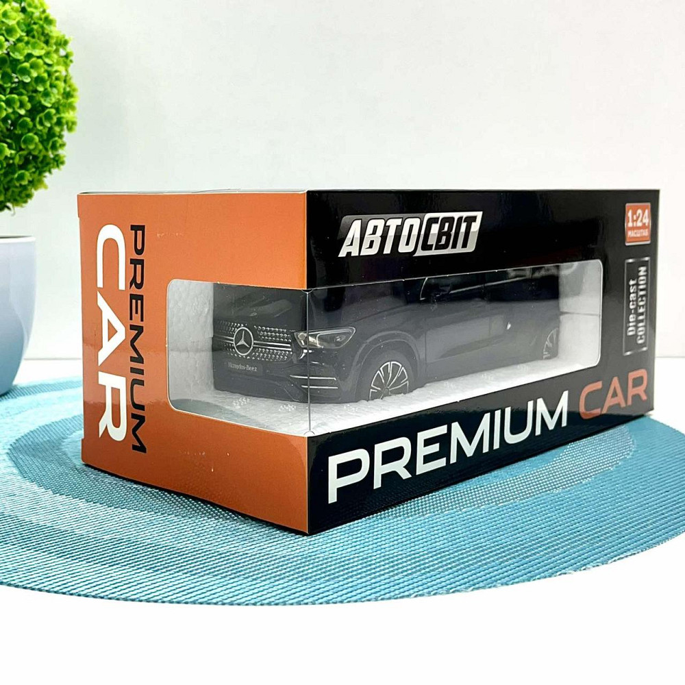 Машина Автосвіт Mercedes інерційна відчиняються двері 20,5 см 1:24 Чорна (AP-2100) Чернігів - фото 8