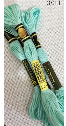 Муліне для вишивки 3811 DMC Київ - фото 1