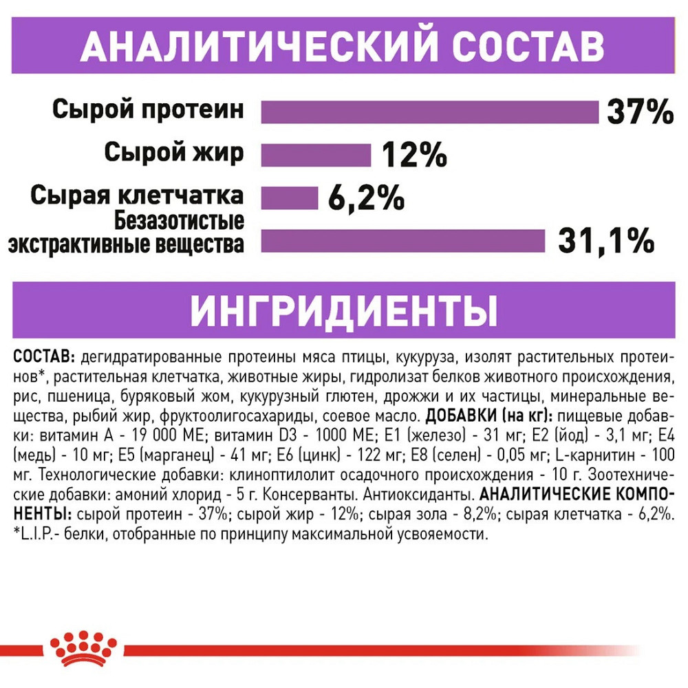 Royal Canin Sterilised 37 (Роял Канін Стерелайзд) сухий корм для стерилізованих кішок від 12 місяців до 7 років Запоріжжя - фото 7