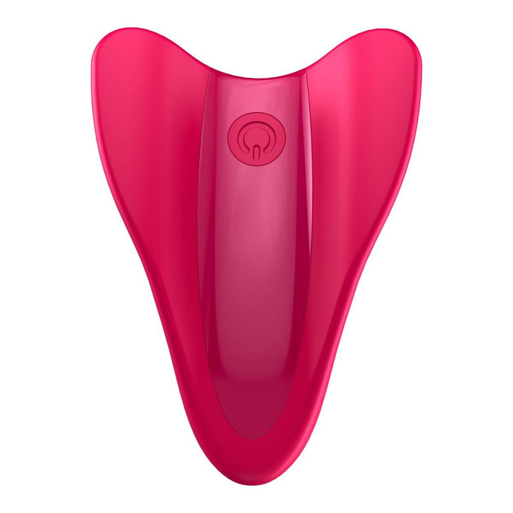 Вибратор эргономичной формы на палец Satisfyer High Fly красный Sex Aura Киев - изображение 1