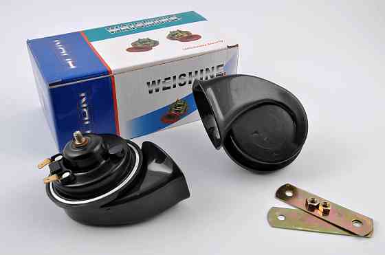 Сигнали (пара) равлик, 12V, кріплення (чорний, mod:2) WEISHINE Київ