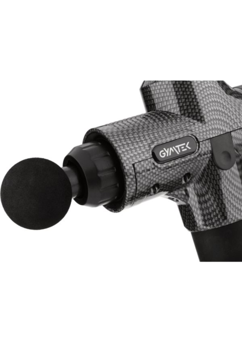 Масажер Gymtek перкусійний зі змінними насадками сірий Киев - изображение 5