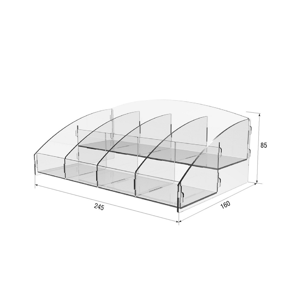 Шоу бокс EKOSTAR для чайных пакетиков 245х160х85 Киев - изображение 3