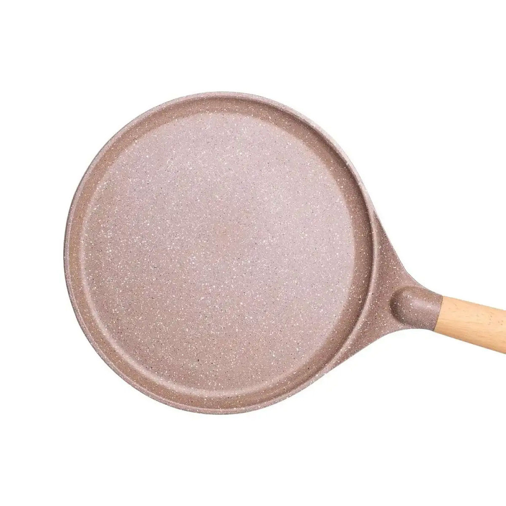 MGC Алюмінієва млинцева сковорода з мармуровим антипригарним покриттям Ø 26 см, товсте дно MGC Коломыя - изображение 3