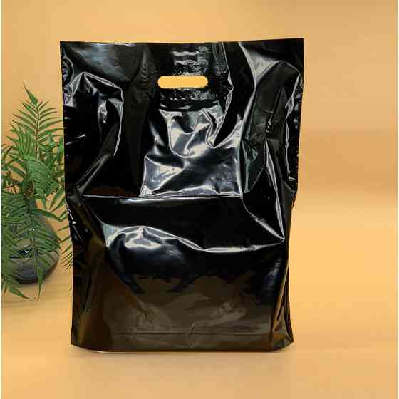 Пакет банан АКТ, 40х50(+3)см, 50 мкм, (100 шт.) черный, LDPE пищевой Павлоград