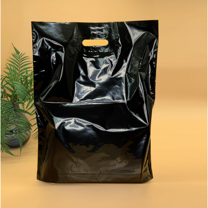 Пакет банан АКТ, 40х50(+3)см, 50 мкм, (100 шт.) черный, LDPE пищевой Павлоград - изображение 1