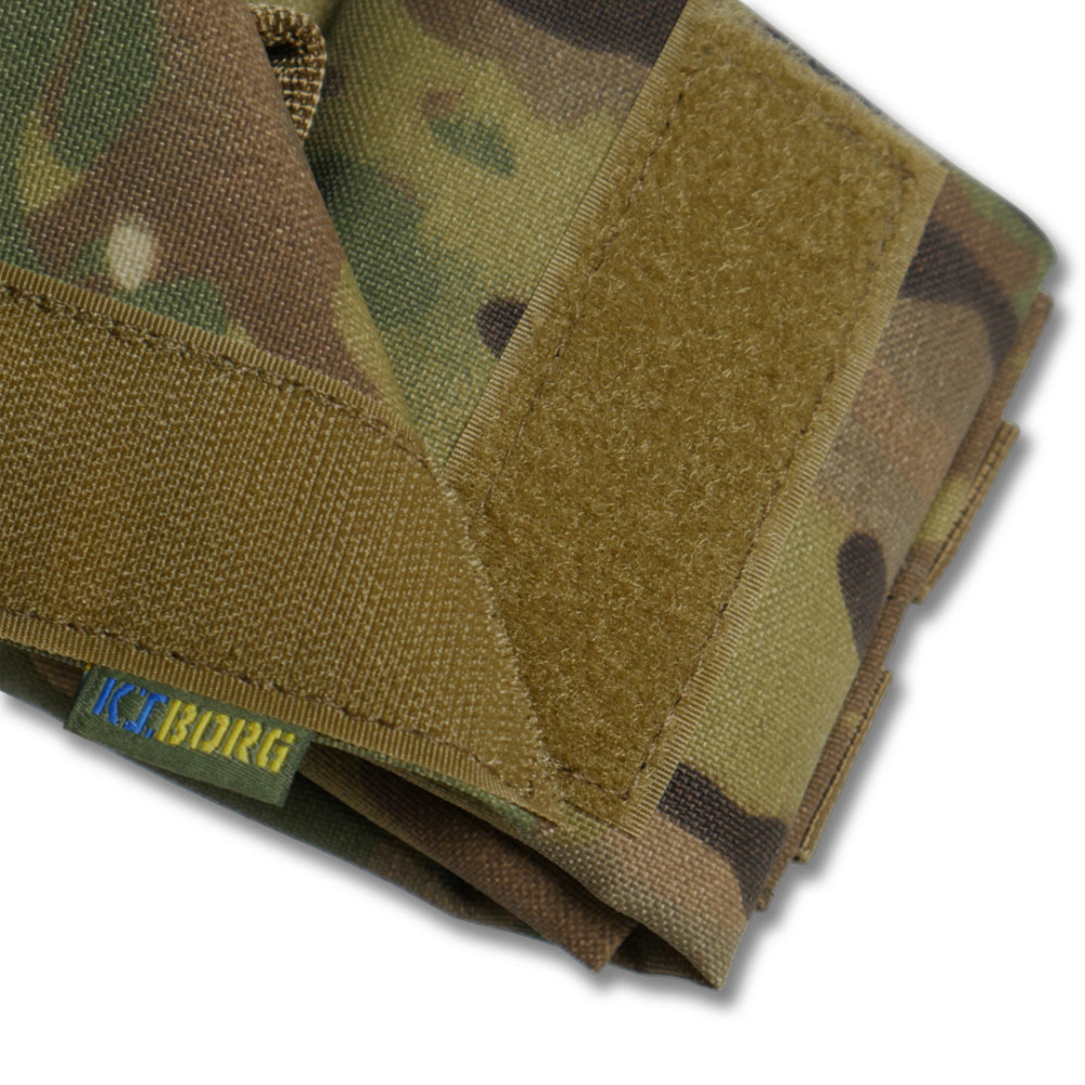 Тактический подсумок для сброса магазинов KIBORG GU Mag Reset Pouch Multicam. Сумка сброса магазинов мультикам Киев - изображение 8