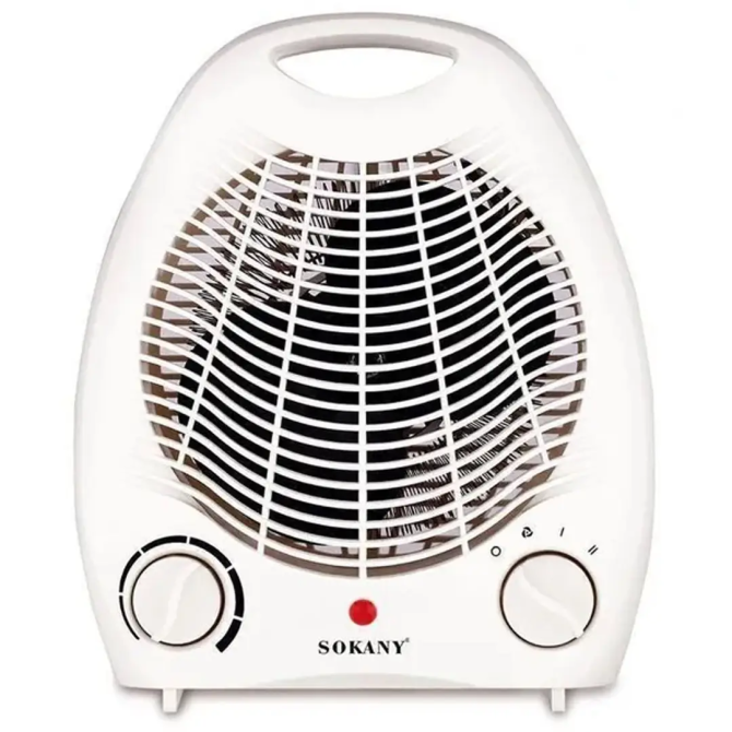 Тепловентилятор дуйка Sokany SK-1650 2000W (до 30 м.кв) Белый Винница - изображение 1