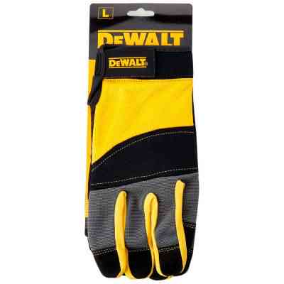 Захисні рукавиці DeWALT розм. L/9, з накладками на долоні та пальцях (DPG215L) Вінниця