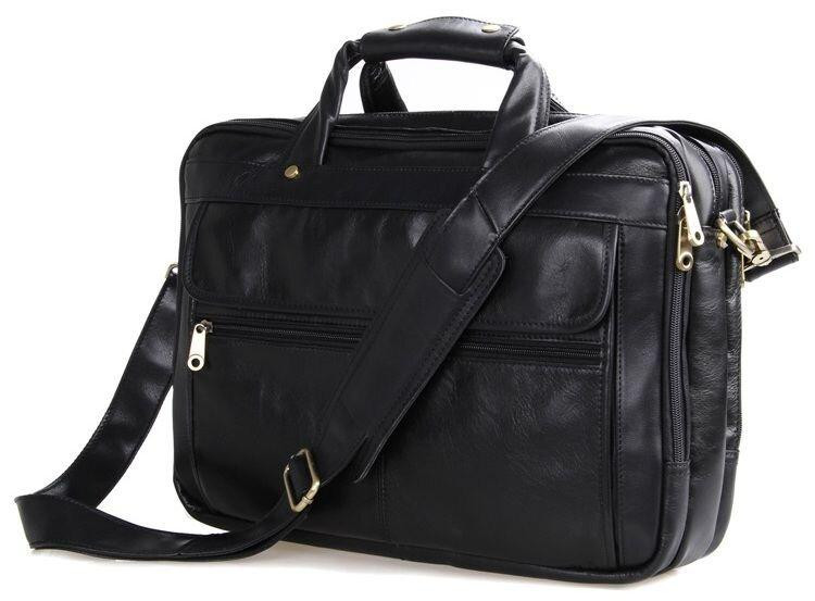Сумка мужская Vintage 14242 для ноутбука 15.6 Черная Киев - изображение 1