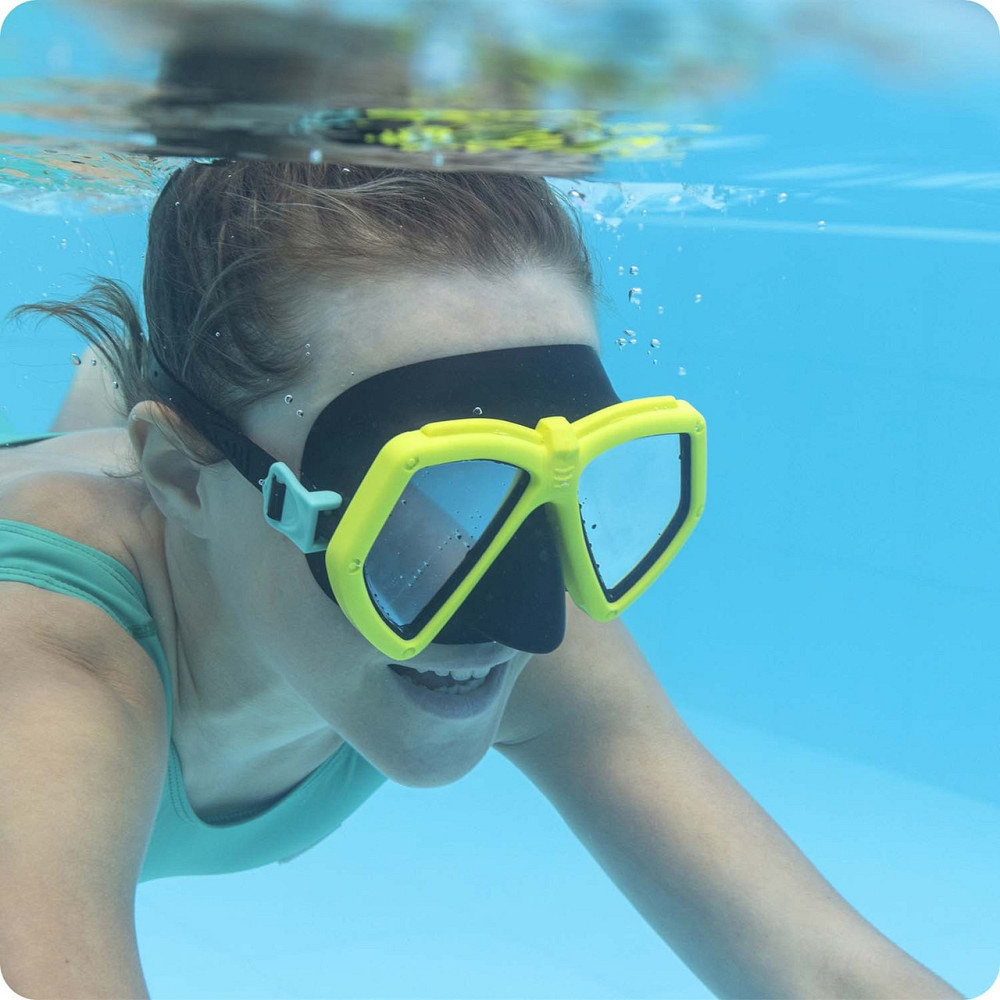 Маска для плавання Bestway 22040 жовта Київ - фото 2