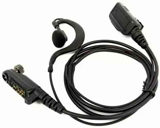 Hytera EHN26 Гарнитура с PTT для раций HP6, HP7 Наушник Тангента. Харків