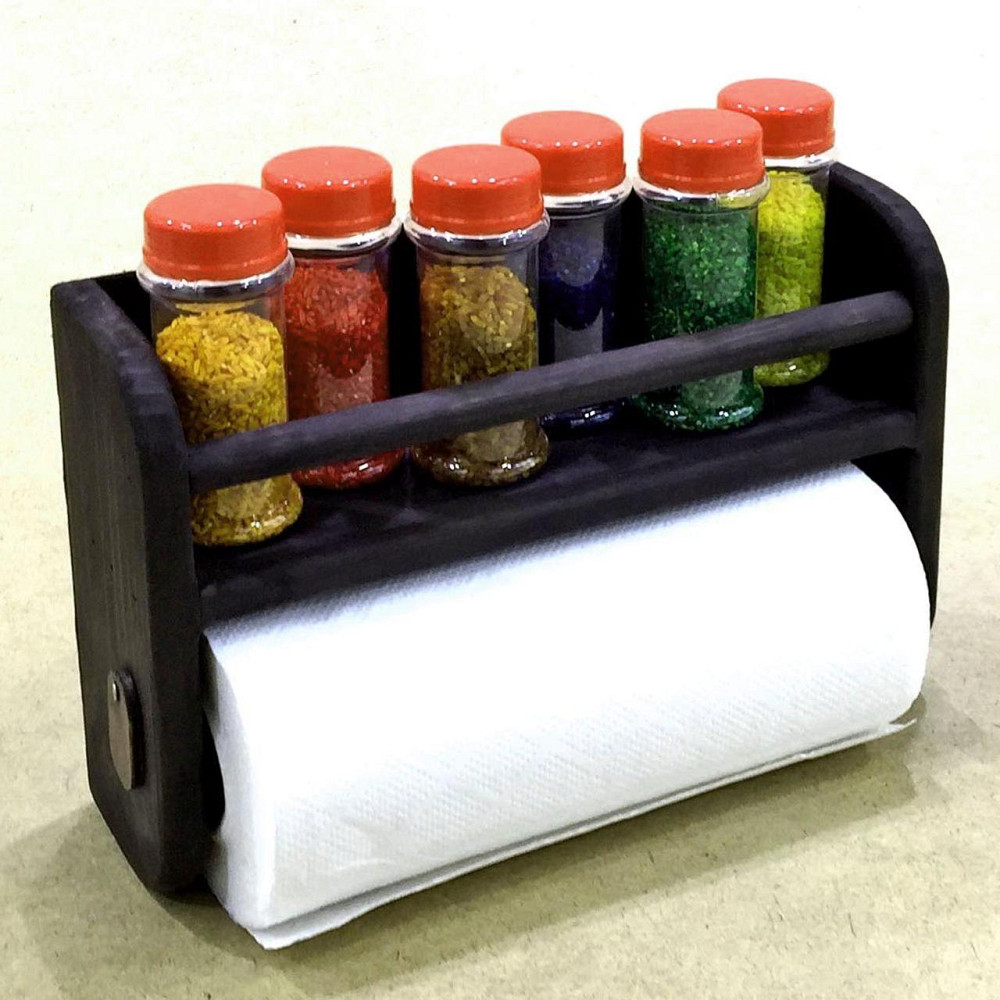 Тримач для паперових рушників "Мелвіл" венге Миколаїв - фото 2