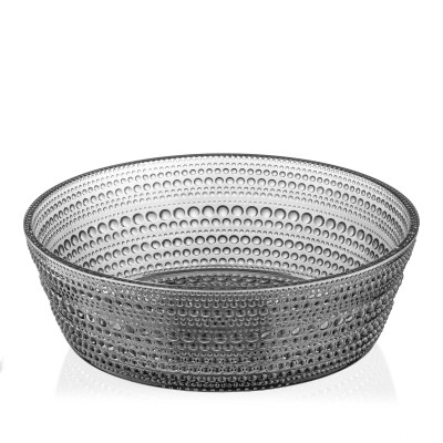 Салатник Ardesto Verbena 18см, скло, сірий (AR5035) Винница - изображение 2