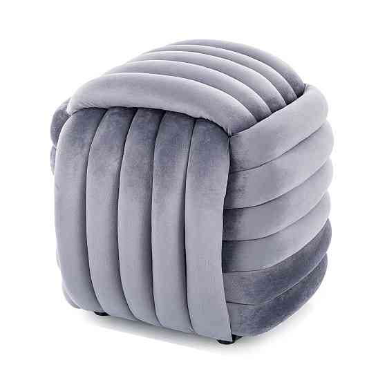 Пуф BRUNI VELVET сірий TAP.252 Днепр