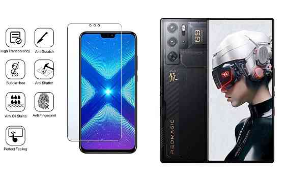 Защитное стекло NeoGlass для nubia Red Magic 9 Pro, Red Magic 9 Pro+ – ультрапрозрачное и устойчивое Киев