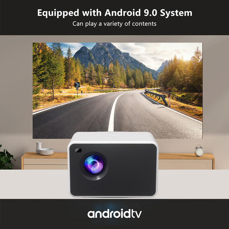 Мини-проектор WOOPKER WP-P2 Full HD 1920×1080, 4K, HDMI, USB, Wi‑Fi 2,4/5 ГГц, Bluetooth 5.0, CN-версия Киев - изображение 6
