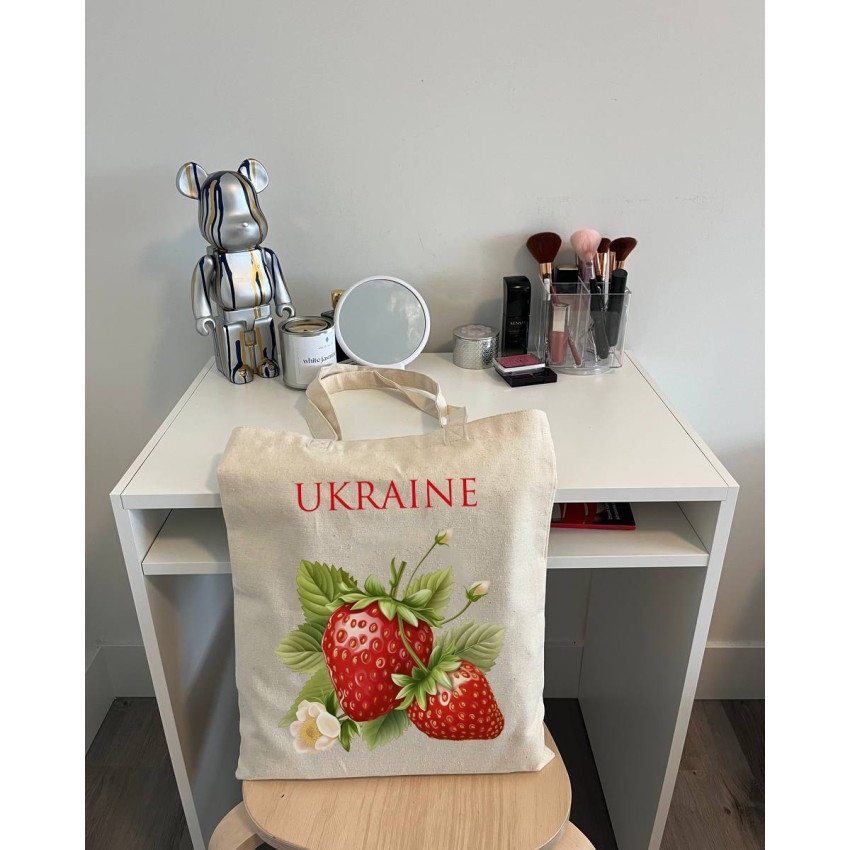 Екошопер BookOpt BK4086 Полуниця. Дивовижні ласощі, даровані природою бежевий Киев - изображение 6